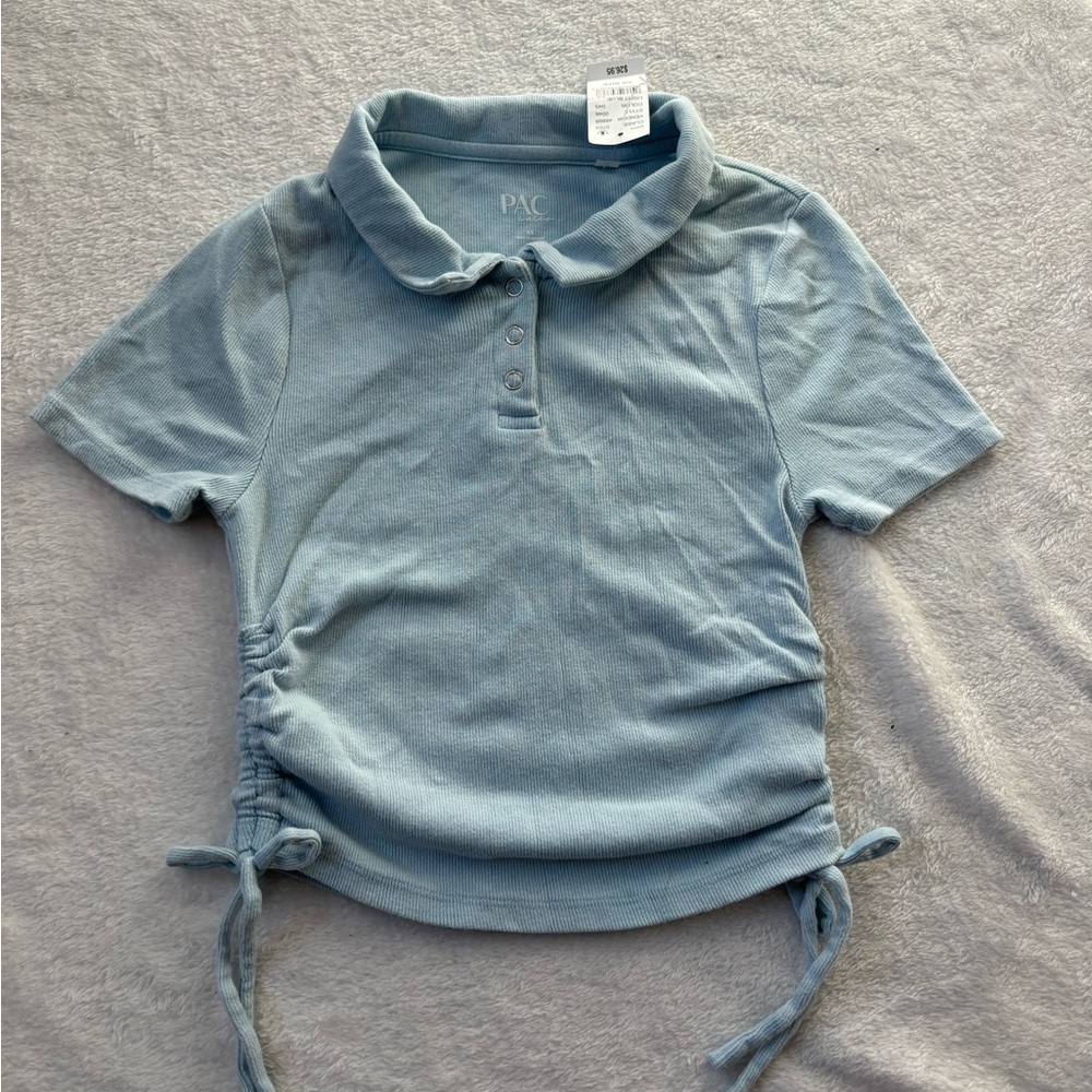 PacSun Sky Blue Polo Shirt